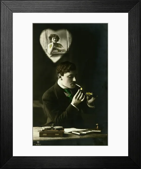 Framed Print : Valentine'S Day Dream Of A Bachelor Framed Print : Valentine'S Day Dream Of A Bachelor