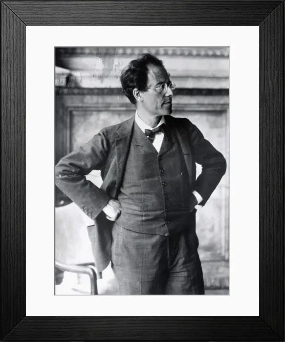 Framed Print : Conductor Gustav Mahler Framed Print : Conductor Gustav Mahler