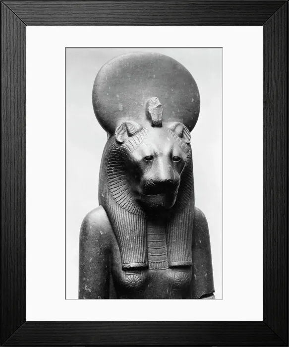 Framed Print : Statue of Sekhmet, Egyptian Lion Goddess Framed Print : Statue of Sekhmet, Egyptian Lion Goddess