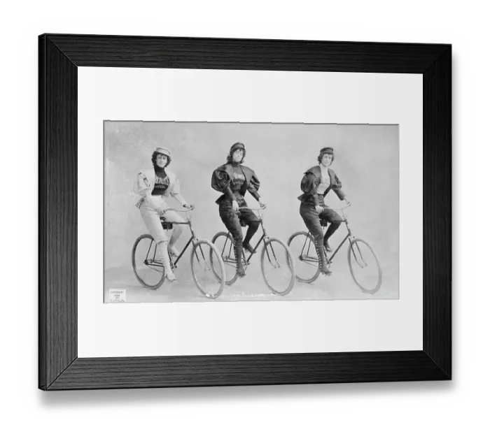 Framed Print : How Bicycles Were Advertised In 1900 Framed Print : How Bicycles Were Advertised In 1900