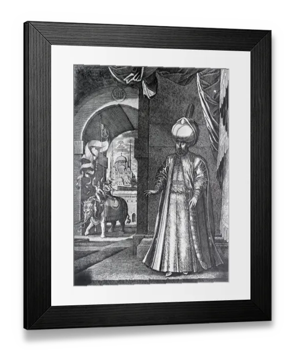 Framed Print : Suleiman The Magnificent Framed Print : Suleiman The Magnificent