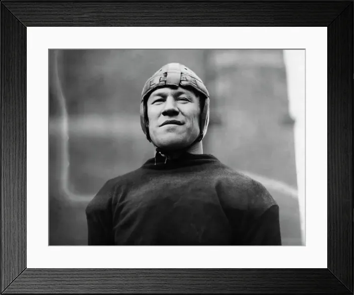 Framed Print : James Thorpe In Football Gear Framed Print : James Thorpe In Football Gear