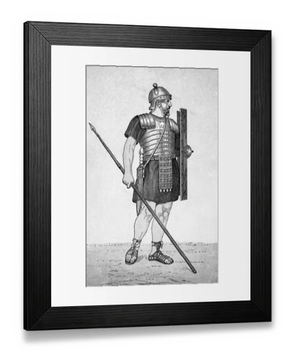 Framed Print : A Roman Legionary Soldier Framed Print : A Roman Legionary Soldier