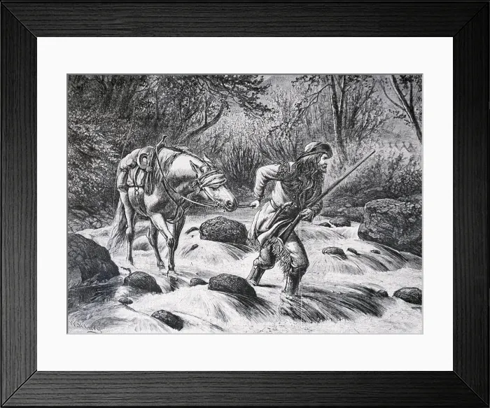 Framed Print : Water Leaves No Trail Drawing Framed Print : Water Leaves No Trail Drawing