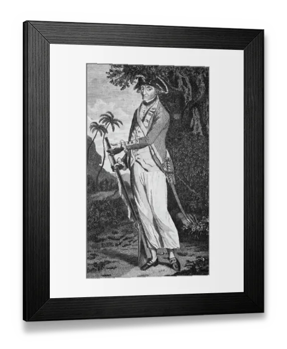 Framed Print : Full Length Portrait of Captain James Cook Framed Print : Full Length Portrait of Captain James Cook