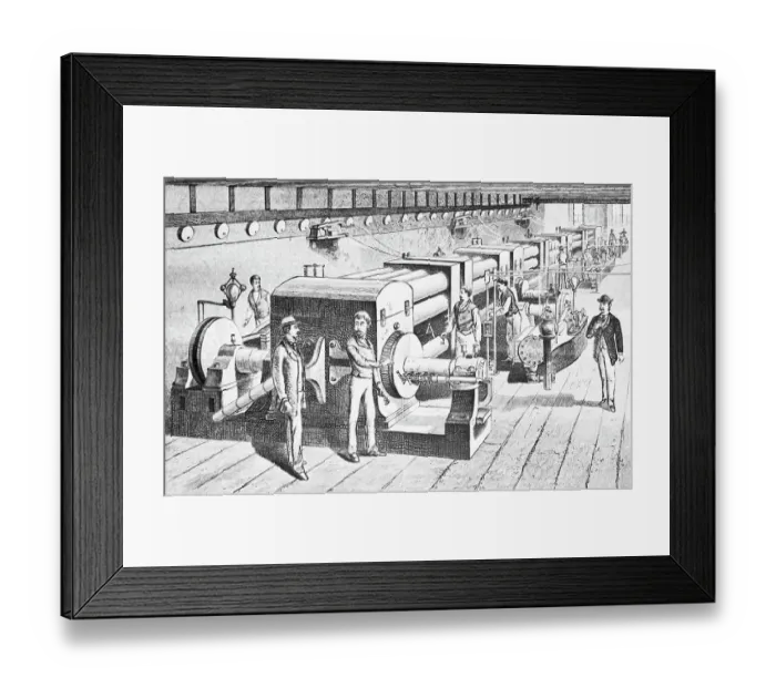 Framed Print : First Edison Electric Lighting Station Framed Print : First Edison Electric Lighting Station