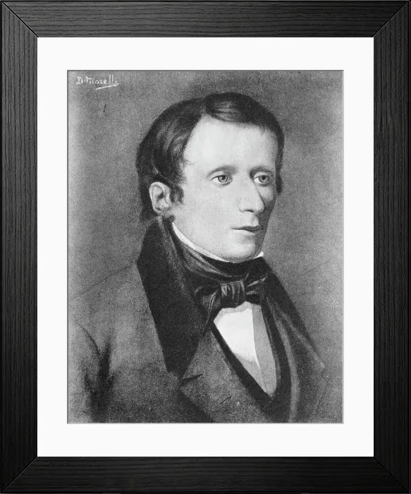 Framed Print : Giacomo Leopardi, Italian Poet, 1798-1837 Framed Print : Giacomo Leopardi, Italian Poet, 1798-1837
