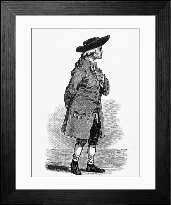 Framed Print : Print of Henry Cavendish after a Portrait by Alexander Framed Print : Print of Henry Cavendish after a Portrait by Alexander