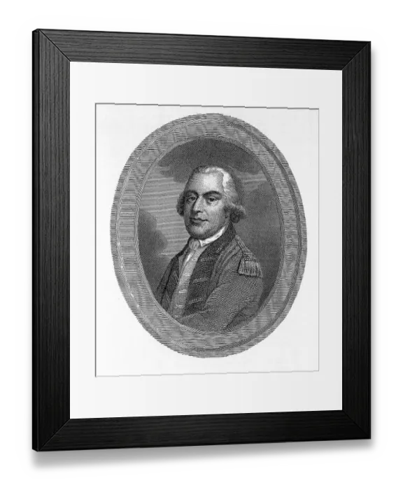 Framed Print : Portrait of General Thomas Gage Framed Print : Portrait of General Thomas Gage