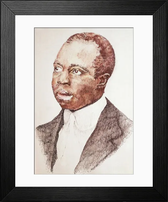 Framed Print : Composer Scott Joplin