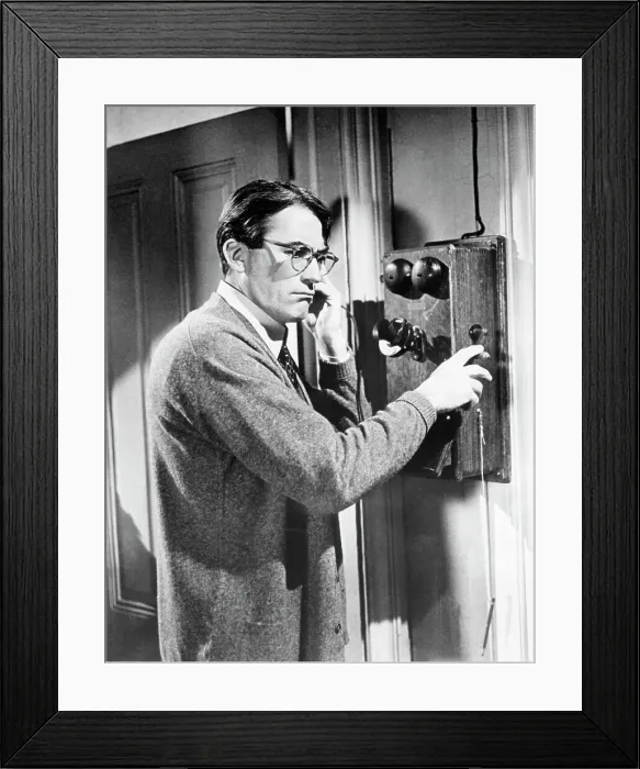 Framed Print : Gregory Peck in To Kill A Mockingbird Framed Print : Gregory Peck in To Kill A Mockingbird