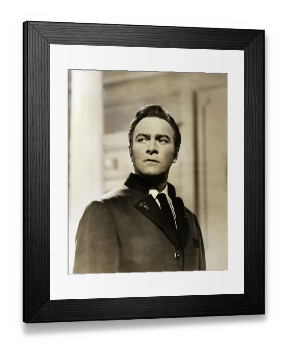 Framed Print : Closeup Of Actor Christopher Plummer Framed Print : Closeup Of Actor Christopher Plummer