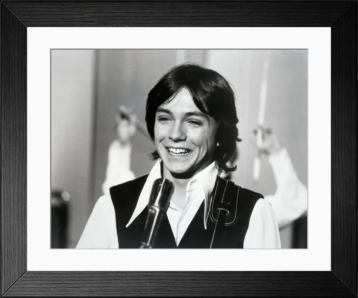 Framed Print : Actor David Cassidy, Closeup, Smiling Framed Print : Actor David Cassidy, Closeup, Smiling