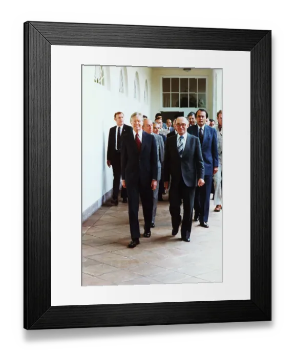 Framed Print : Jimmy Carter with Menachem Begin Framed Print : Jimmy Carter with Menachem Begin