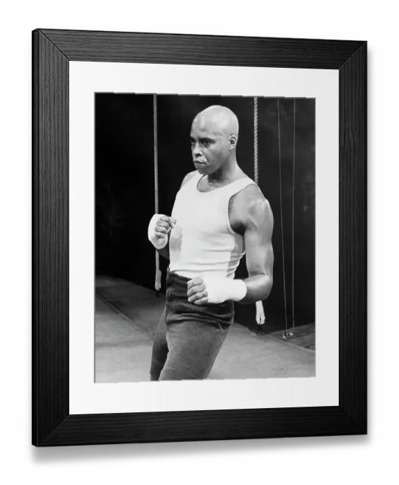 Framed Print : James Earl Jones Dressed in Boxing Attire Framed Print : James Earl Jones Dressed in Boxing Attire