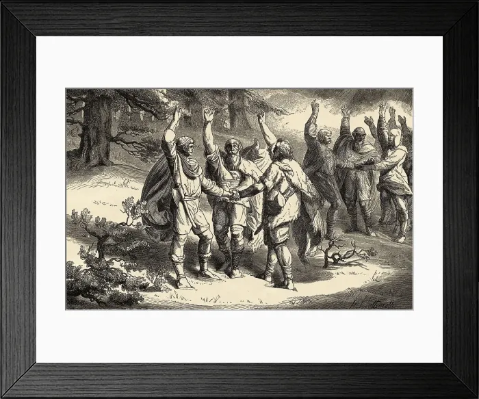 Framed Print : The Rutli Oath Framed Print : The Rutli Oath