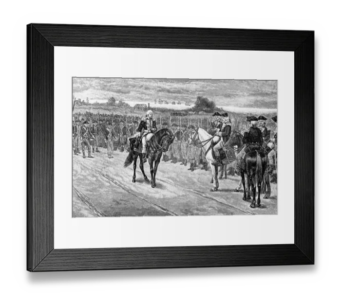 Framed Print : The Surrender At Yorktown Framed Print : The Surrender At Yorktown