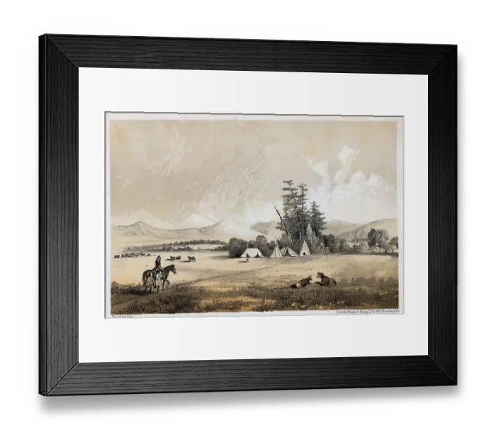 Framed Print : Victors Camp Hell Gate Ronde Framed Print : Victors Camp Hell Gate Ronde
