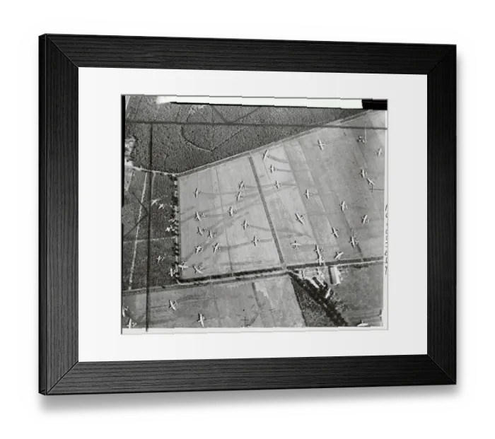 Framed Print : Aerial View of Military Aircraft Framed Print : Aerial View of Military Aircraft