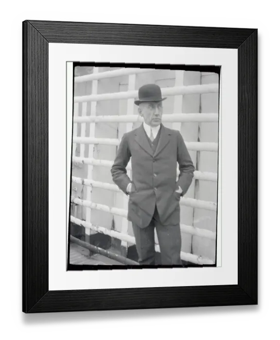 Framed Print : Portrait of Raold Amundsen Framed Print : Portrait of Raold Amundsen