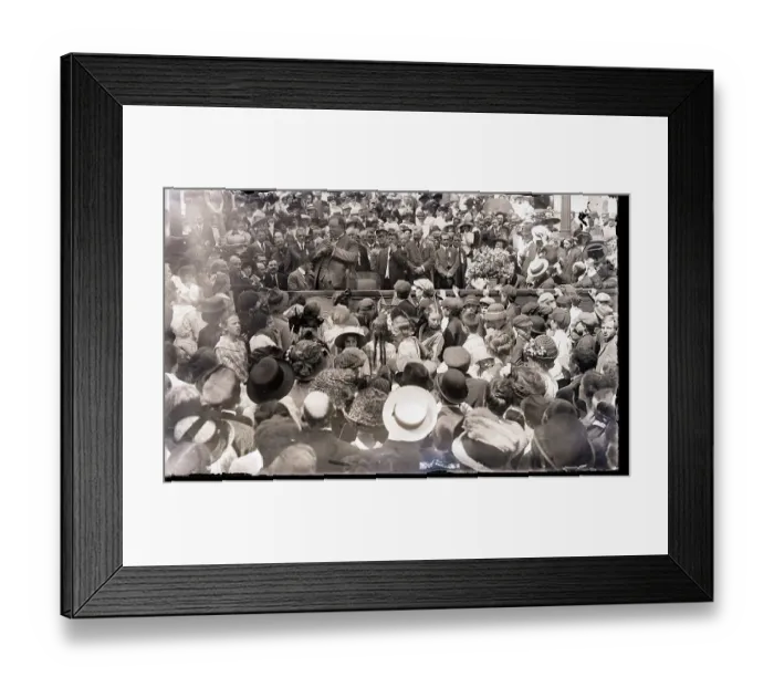 Framed Print : William Howard Taft Campaigns Framed Print : William Howard Taft Campaigns