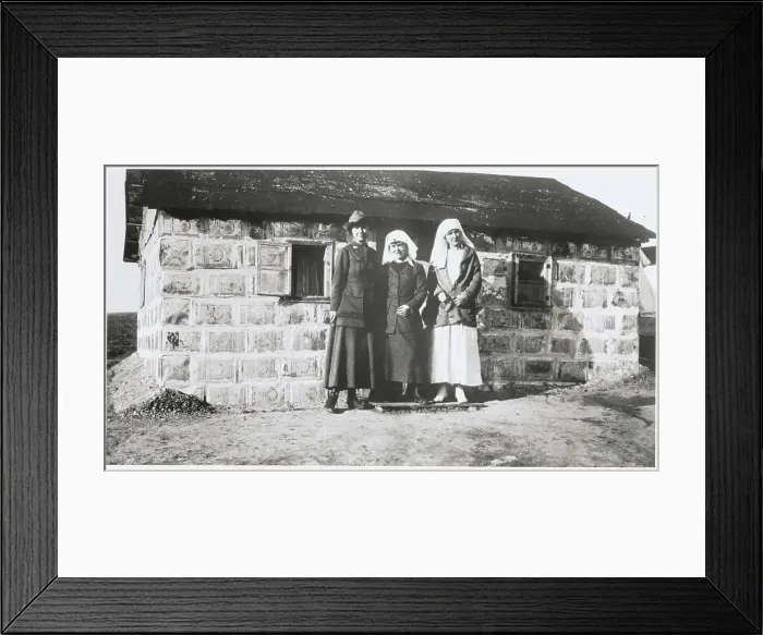 Framed Print : Nurses in the Balkans Framed Print : Nurses in the Balkans