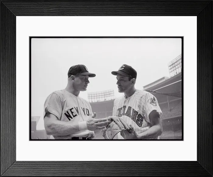 Framed Print : Mickey Mantle and Jim Piersall Talking Together Framed Print : Mickey Mantle and Jim Piersall Talking Together
