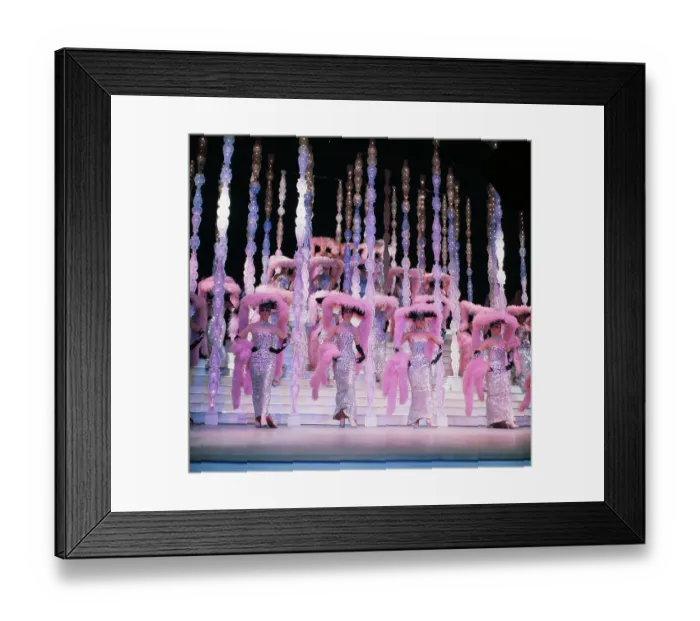 Framed Print : Folies Bergere at Hotel Tropicana Framed Print : Folies Bergere at Hotel Tropicana