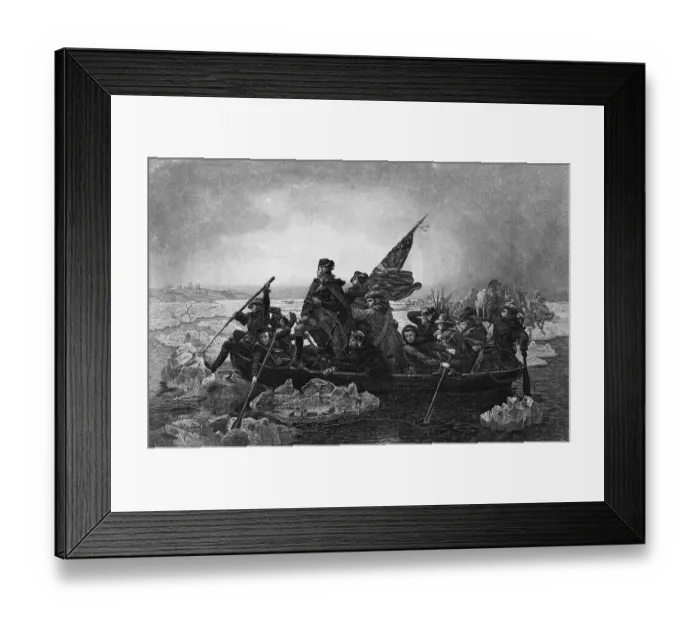Framed Print : Washington Crossing The Delaware Framed Print : Washington Crossing The Delaware