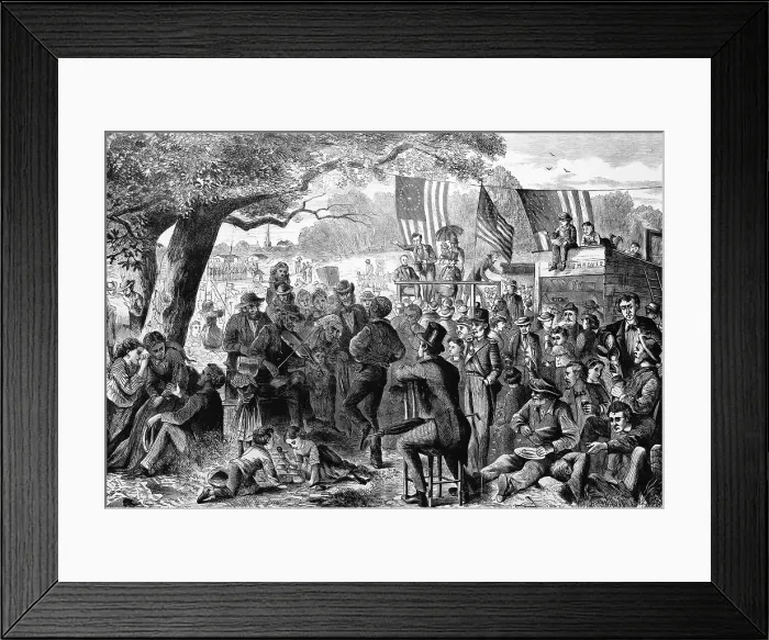 Framed Print : Fouth Of July In The Country Framed Print : Fouth Of July In The Country