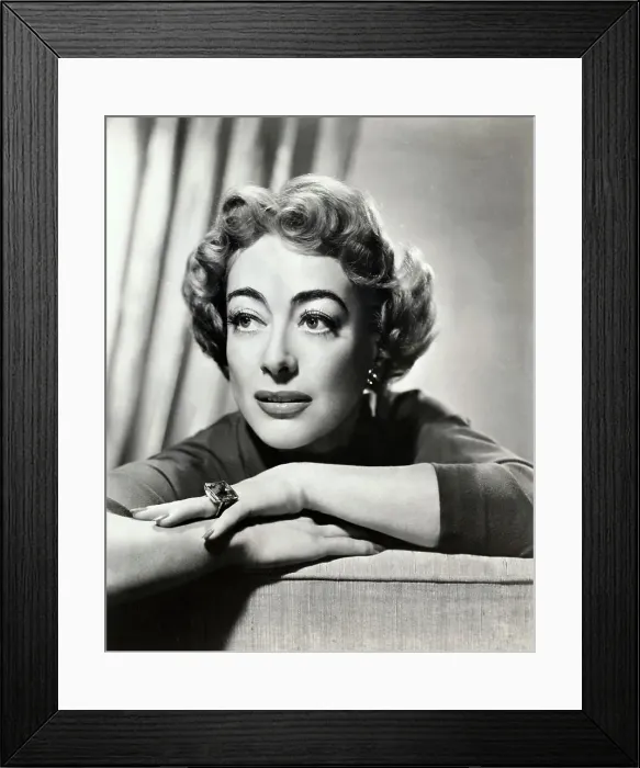 Framed Print : Joan Crawford in Publicity Photo