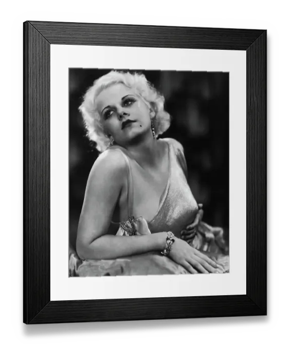 Framed Print : Jean Harlow in Publicity Photo Framed Print : Jean Harlow in Publicity Photo