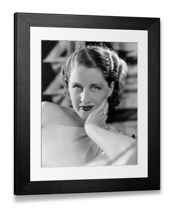 Framed Print : Portrait of Actress Norma Shearer Framed Print : Portrait of Actress Norma Shearer