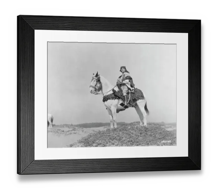 Framed Print : Portrait of Rudolph Valentino Framed Print : Portrait of Rudolph Valentino