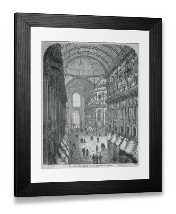 Framed Print : Engraving of Victor Emmanuel Gallery Framed Print : Engraving of Victor Emmanuel Gallery