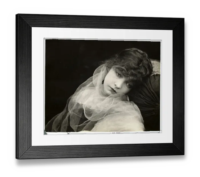 Framed Print : Lillian Gish Starring in The Lily and The Rose Framed Print : Lillian Gish Starring in The Lily and The Rose