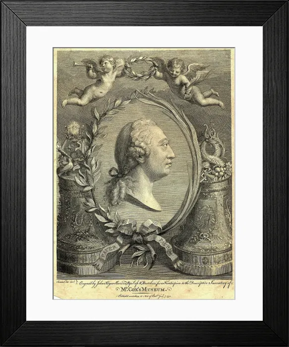 Framed Print : Engraving Of King George Iii Of England Framed Print : Engraving Of King George Iii Of England