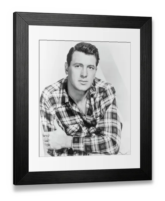 Framed Print : Portrait Of Actor Rock Hudson Framed Print : Portrait Of Actor Rock Hudson