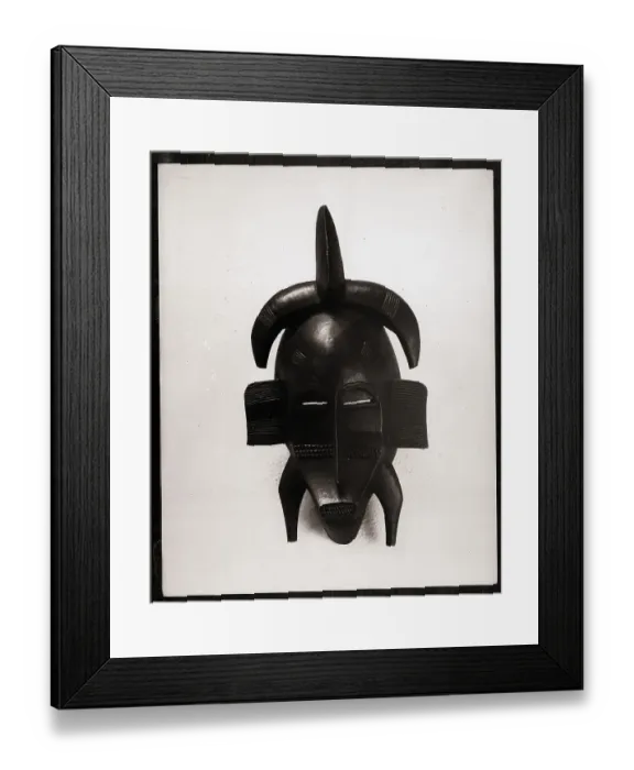 Framed Print : West African Ceremonial Mask Framed Print : West African Ceremonial Mask