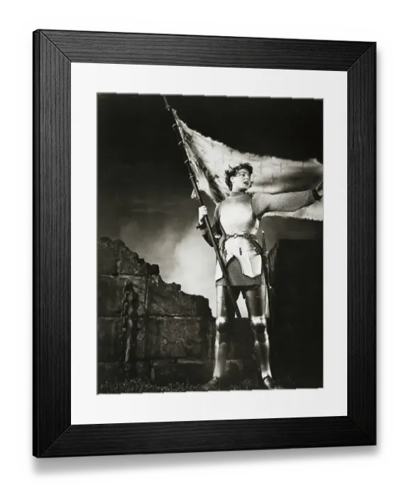 Framed Print : Ingrid Bergman in Joan of Arc Framed Print : Ingrid Bergman in Joan of Arc