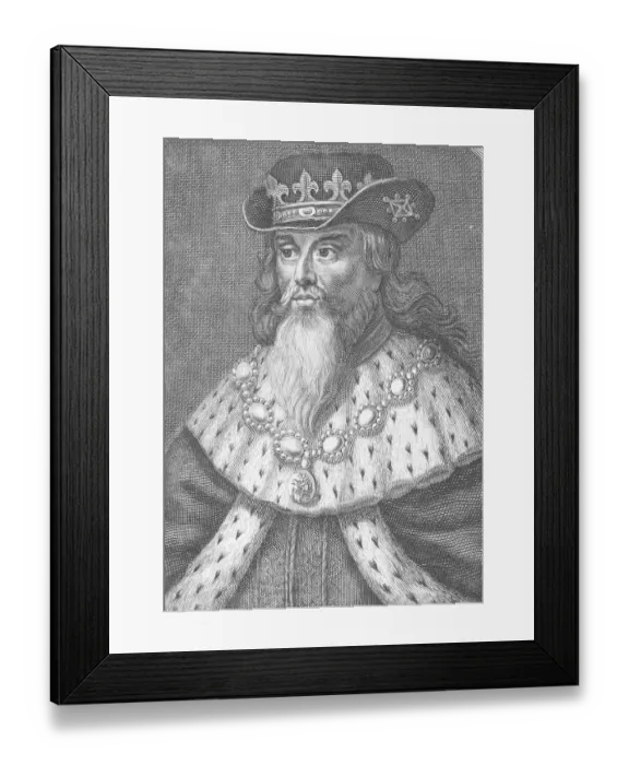Framed Print : King Edward III Framed Print : King Edward III