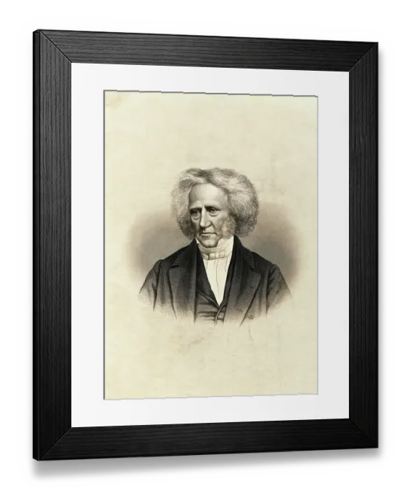 Framed Print : Portrait of Sir John Herschel