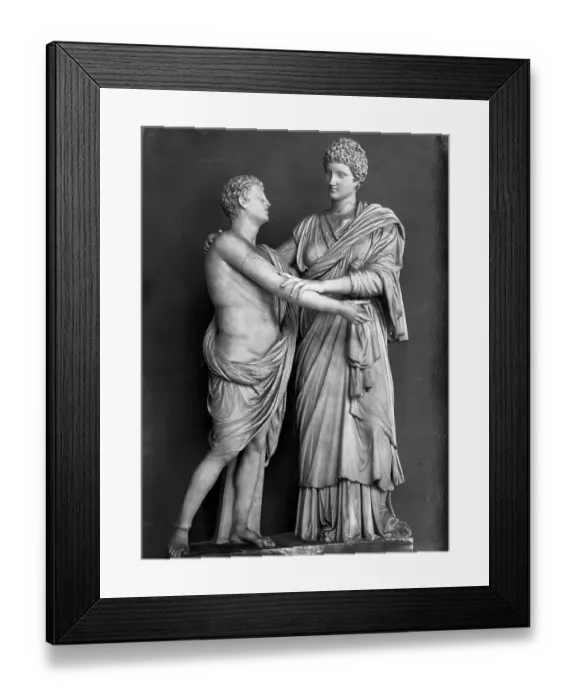 Framed Print : Orestes and Electra Framed Print : Orestes and Electra