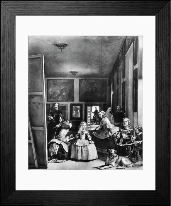 Framed Print : Las Meninas by Diego Rodriguez de Silva y Vasquez Framed Print : Las Meninas by Diego Rodriguez de Silva y Vasquez