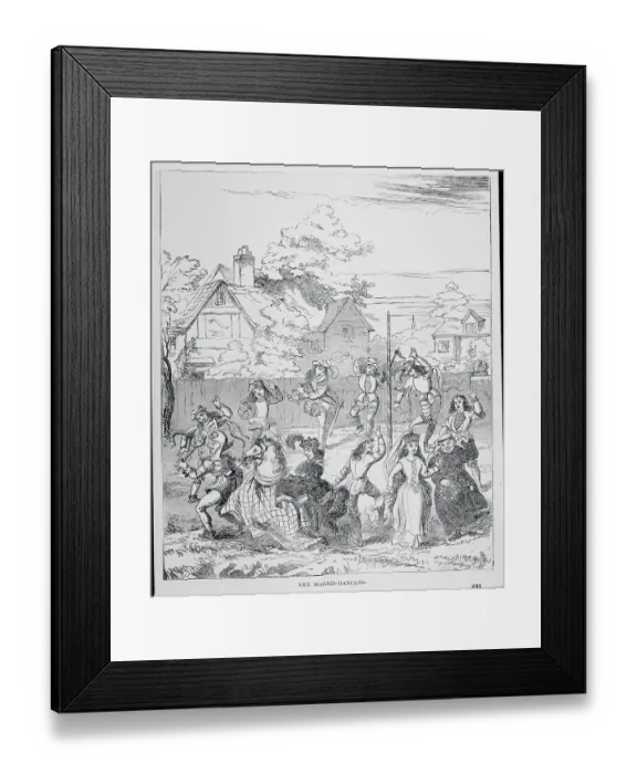 Framed Print : Morris Dancers Performing Framed Print : Morris Dancers Performing