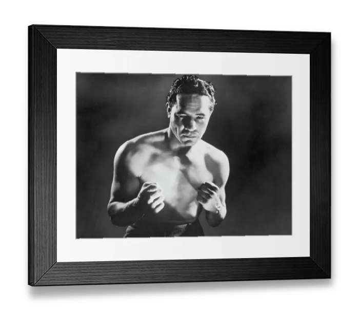 Framed Print : Max Baer Posing Framed Print : Max Baer Posing