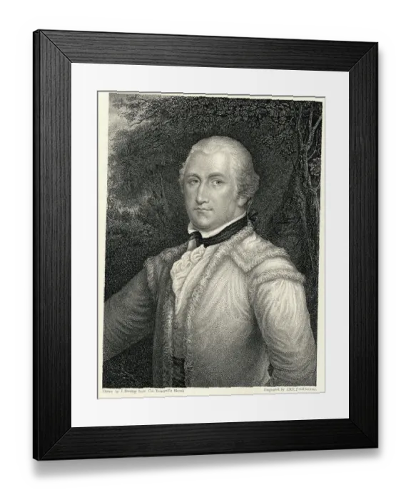 Framed Print : Revolutionary Soldier Daniel Morgan Framed Print : Revolutionary Soldier Daniel Morgan