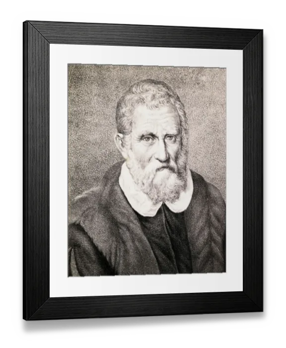 Framed Print : Engraving of Marco Polo Framed Print : Engraving of Marco Polo