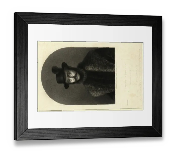 Framed Print : Hungarian Patriot Lajos Kussuth Framed Print : Hungarian Patriot Lajos Kussuth