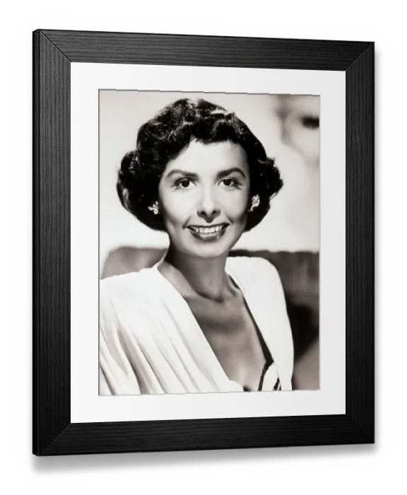 Framed Print : Portrait Lena Horne Full Face Studio Framed Print : Portrait Lena Horne Full Face Studio